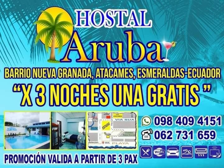 Hostal Aruba Atacames Exterior foto